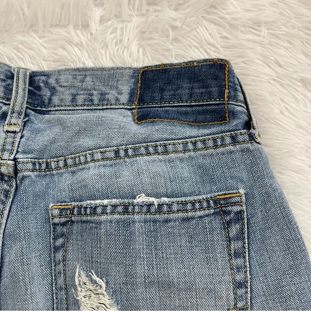 AMERICAN EAGLE MENS JEANS SLIM STRAIGHT DISTRESSED SIZE 30/32. GOOD COND… - Picture 2 of 8